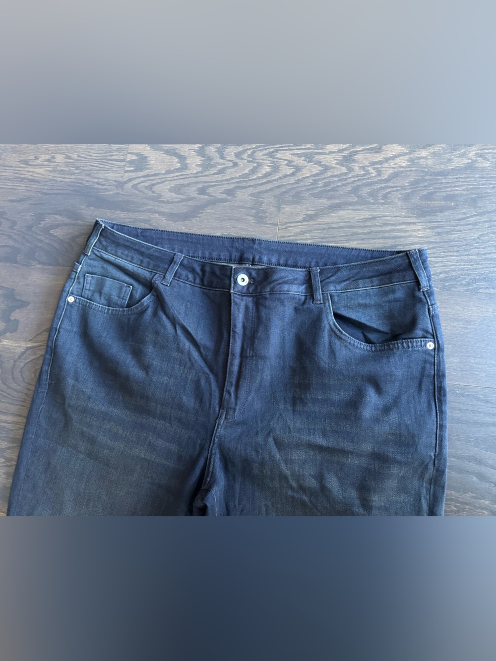 Pilcro Demilune Bootcut Jeans NWOT Size 20W Dark Wash $148 - Picture 4 of 8